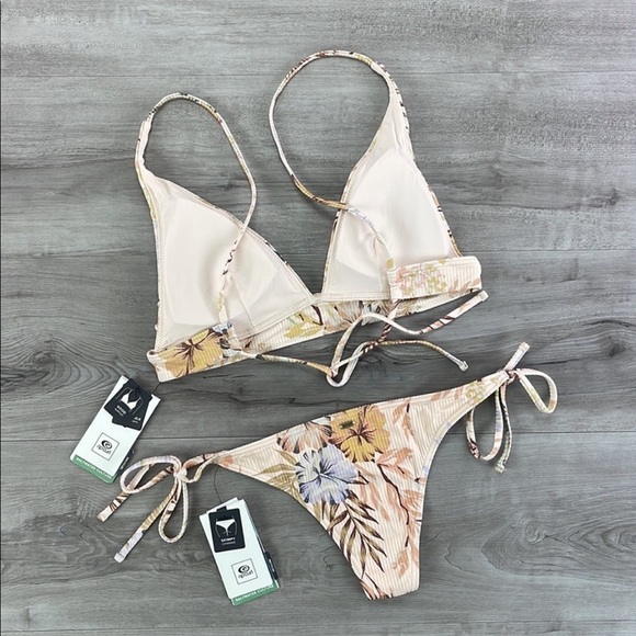 ☀️RIP CURL☀️ PARADISE CALLING L/A TRI PARADISE CALLING SKIMPY BIKINI SET - Picture 7 of 15